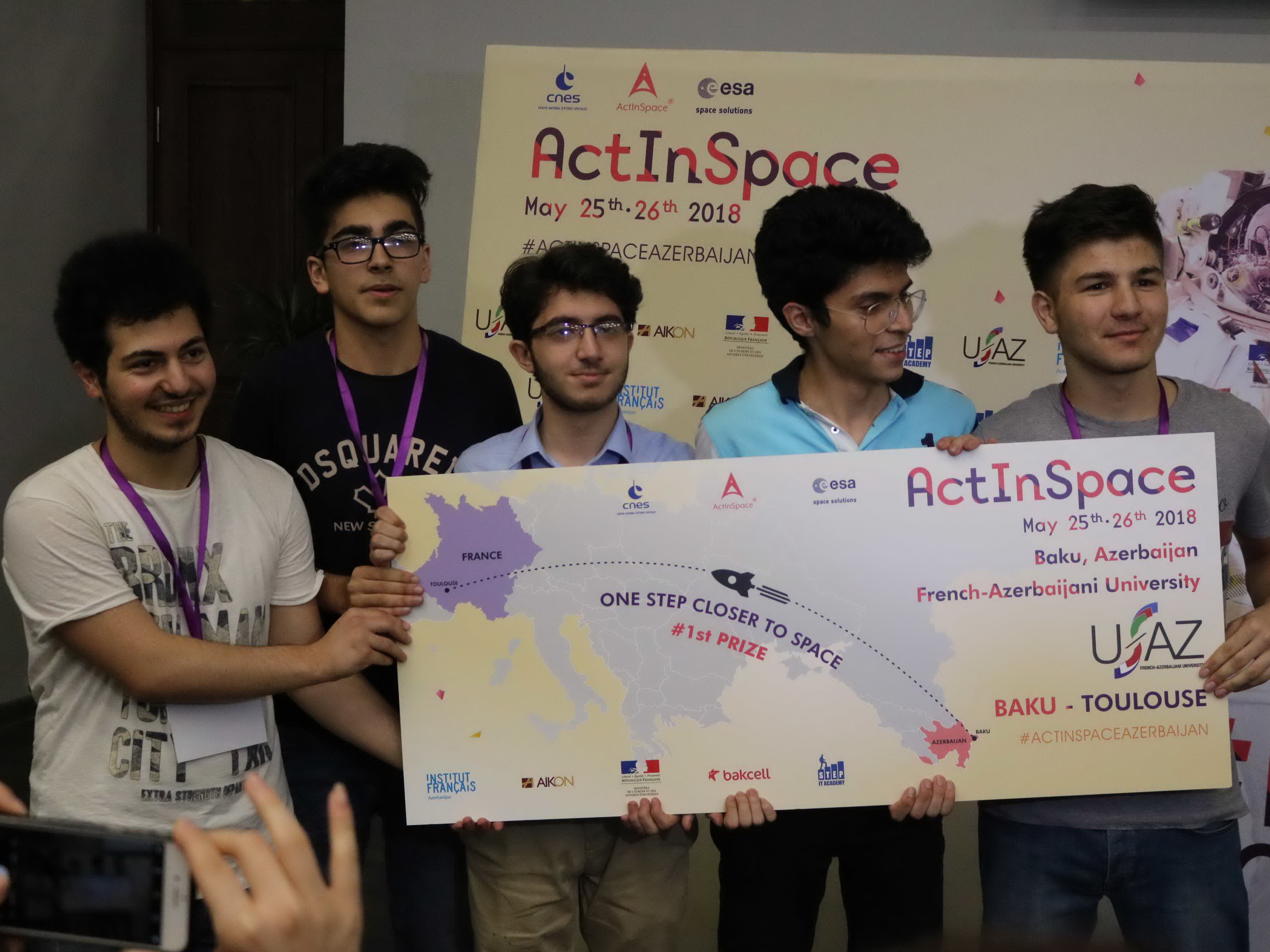 Международный конкурс ActInSpace: от Азербайджана – студенческий проект «Sooners»