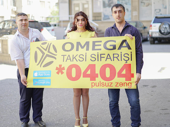 “Omega” taksi 50 müştərini hədiyyələrlə sevindirib ­– FOTO