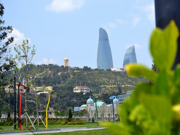 Завтра в Баку будет тепло, до +29