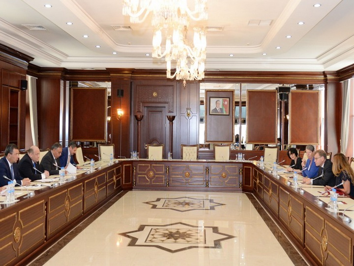 Almaniya Bundestaqının nümayəndə heyəti Milli Məclisdə olub