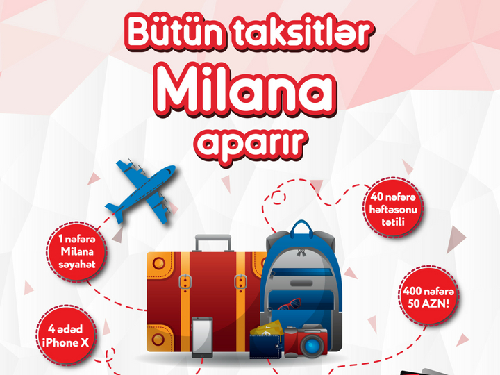 “Bütün taksitlər Milana aparır” lotereyasının üçüncü tirajı keçirildi