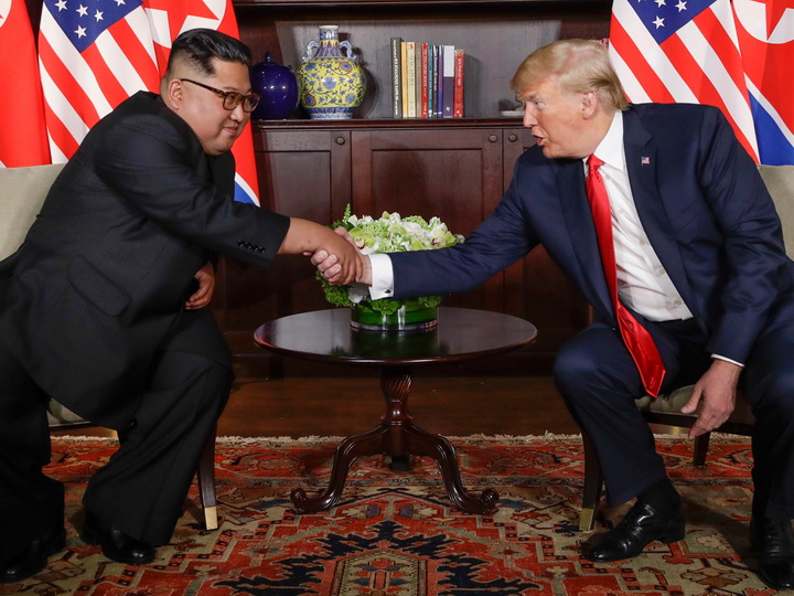 Трамп поблагодарил Ким Чен Ына за парад в честь 70-летия КНДР
