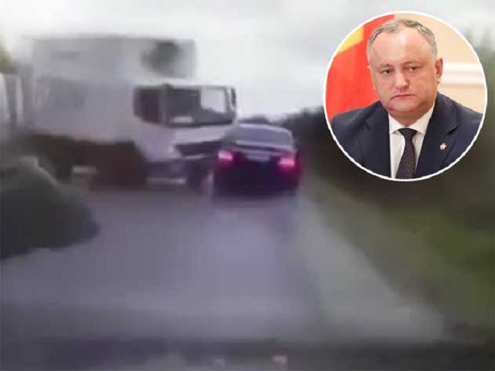 Prezident Dodon düşdüyü qəzadan danışdı - VİDEO