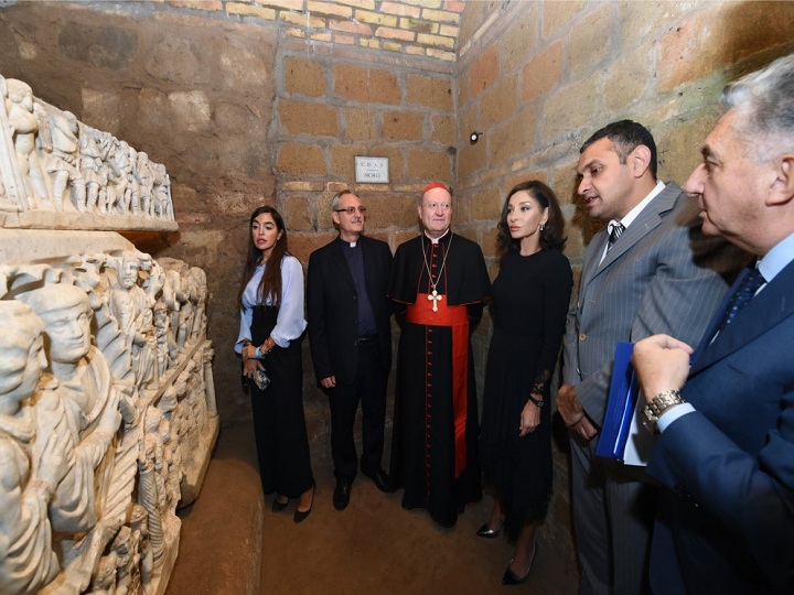 Vatikanda Müqəddəs Sebastian katakombalarının açılışı olub - FOTO