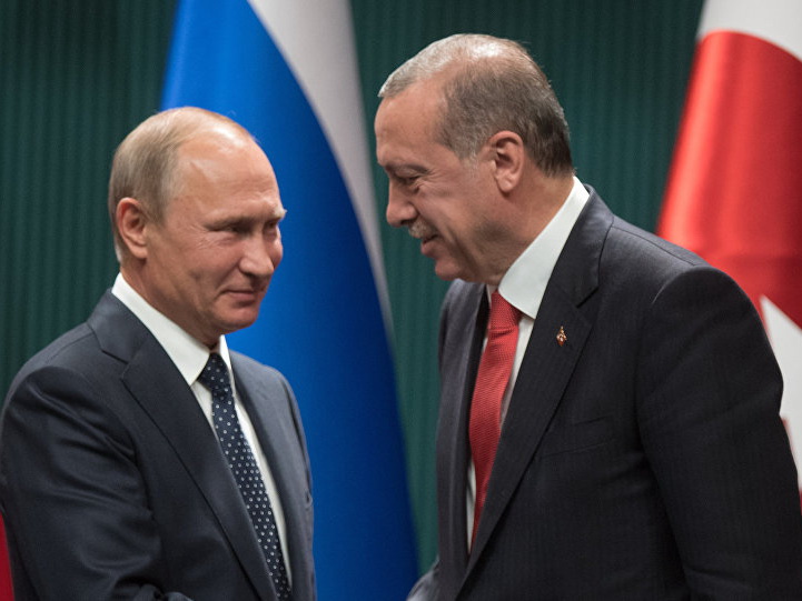 Москва анонсировала встречу Путина и Эрдогана