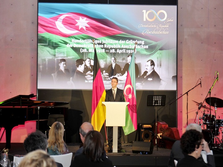 Berlində AXC-nin 100 illiyinə həsr olunan tədbir keçirilib – FOTO