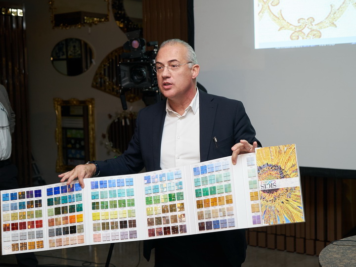 В Баку прошел мастер-класс итальянской компании Sicis - мирового лидера по производству декоративной мозаики – ФОТО – ВИДЕО