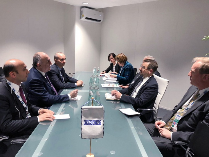 Министр иностранных дел Азербайджана встретился с генеральным секретарем ОБСЕ