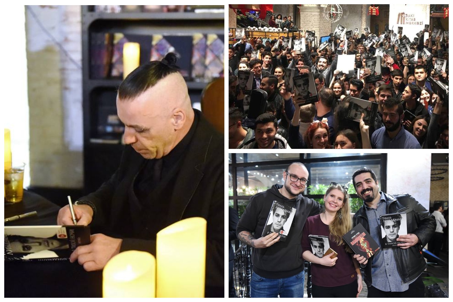 Невероятный ажиотаж бакинских поклонников вокруг солиста группы «Rammstein» Тилля Линдеманна – ФОТО