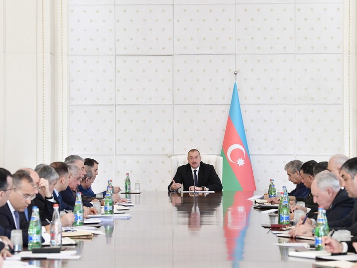 Ильхам Алиев: «Падение стало логическим, горьким концом криминальной хунты, узурпировавшей власть в Армении»