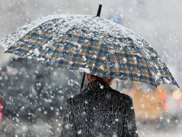 Синоптики предупреждают: В Баку ожидается мокрый снег