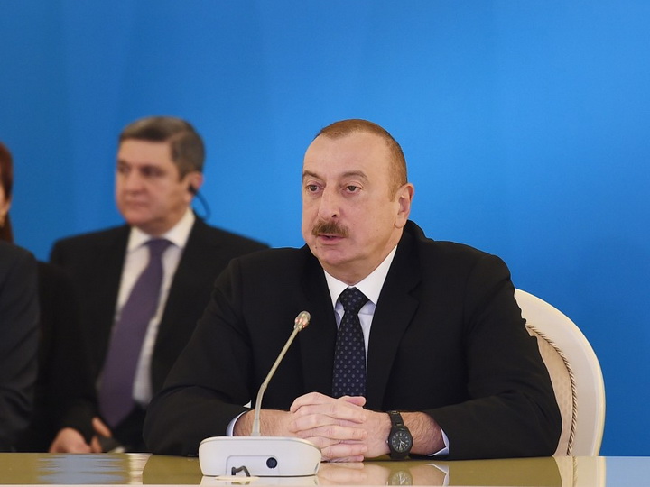 Президент Ильхам Алиев: Сегодня Азербайджан становится транспортным центром Евразии - ФОТО