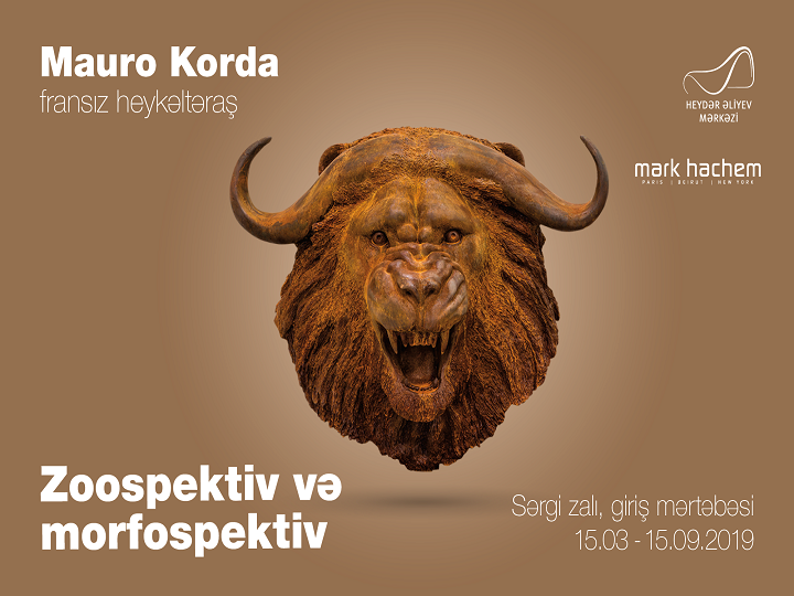 Heydər Əliyev Mərkəzində fransız heykəltəraş Mauro Kordanın sərgisi açılacaq