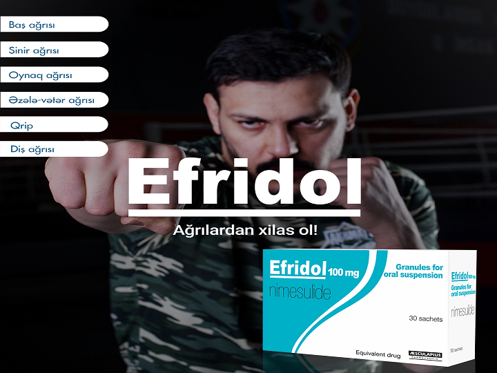 “Efridol” – Ağrılardan xilas ol – VİDEO