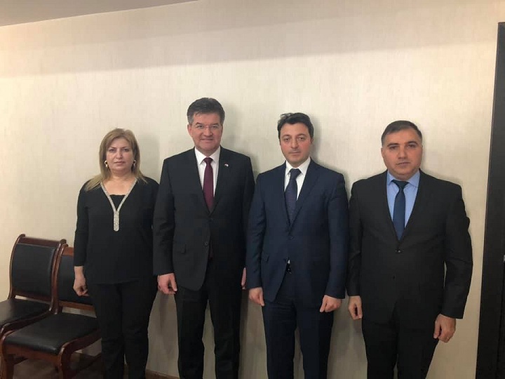 Dağlıq Qarabağın Azərbaycanlı İcmasının rəhbəri ATƏT sədri ilə görüşüb