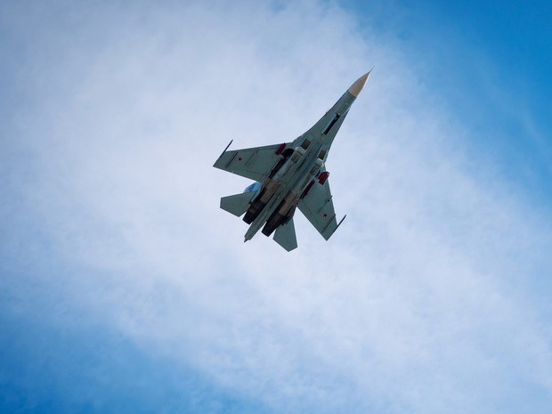 Российский Су-27 перехватил самолёт-разведчик США над Балтикой