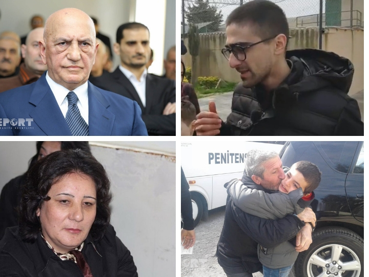 Али Инсанов, Гияс Ибрагимов, Илькин Рустамзаде, Гезаль Байрамлы и другие выпущены на свободу – ФОТО