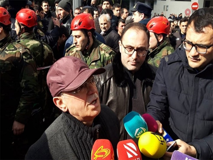 Kəmaləddin Heydərov: Yanğının qonşuluqdakı tikililərə keçməsinin qarşısı alınıb - VİDEO