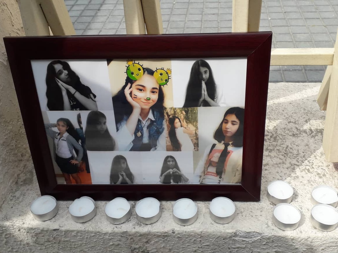 Bakıda Elinanın ölümü ilə əlaqədar anım mərasimi keçirilir – FOTO