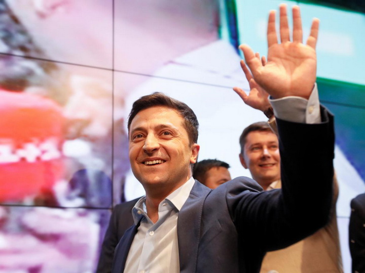 Граждане Украины в Азербайджане проголосовали за Зеленского