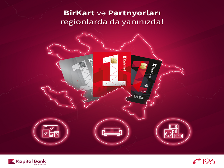 Kapital Bank regionlarda BirKart yarmarkaları keçirir