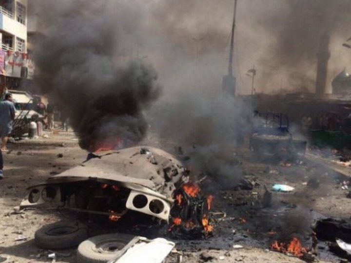 В Багдаде возле посольства США прогремел взрыв