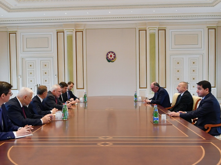 Президент Ильхам Алиев принял сопредседателей Минской группы ОБСЕ