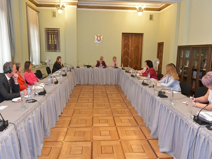Tbilisidə “Parlamentdə gender bərabərliyi" mövzusunda dəyirmi masa keçirilib - FOTO