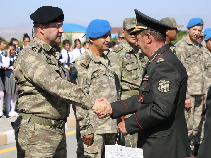 Состоялась церемония проводов турецких военнослужащих, участвовавших в учениях в Азербайджане - ФОТО - ВИДЕО