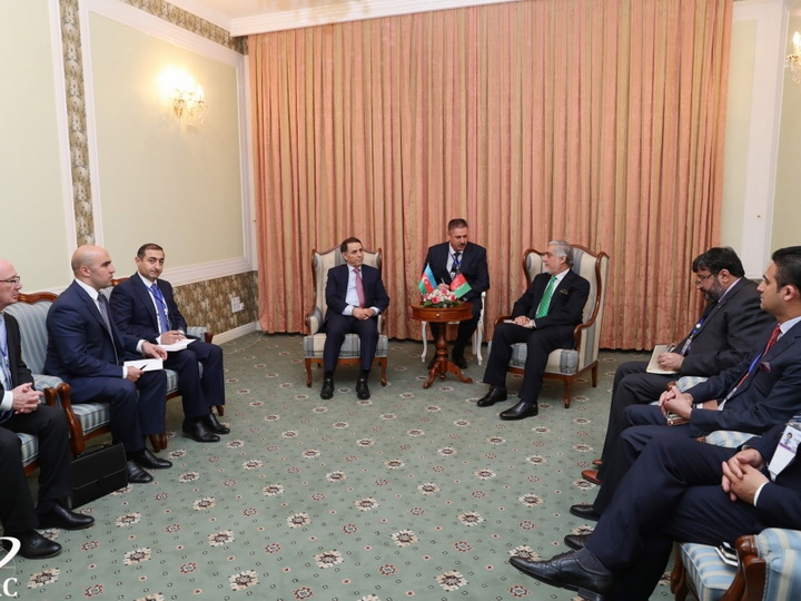 Новруз Мамедов находится с визитом в Таджикистане - ФОТО