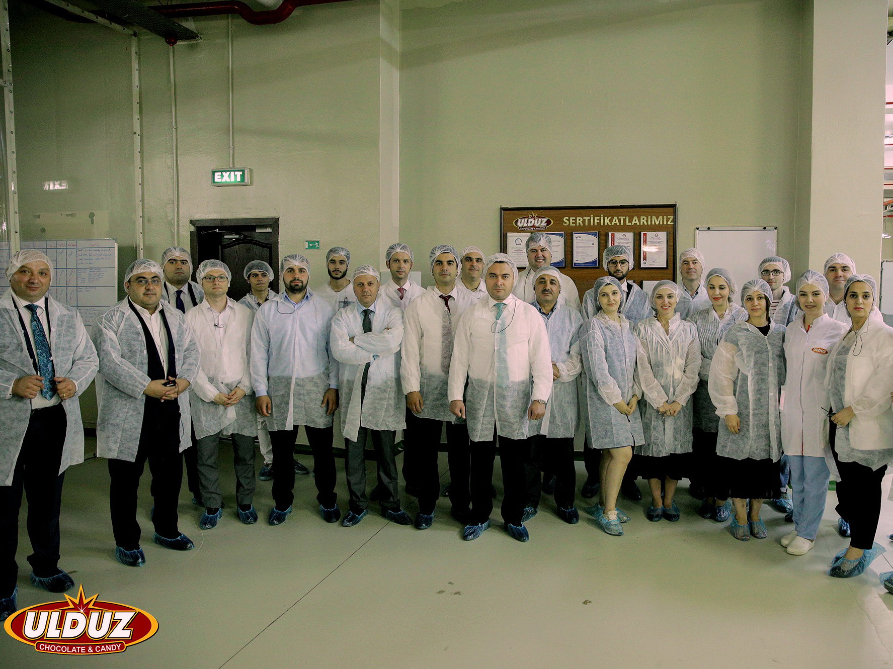 Caspian European Club на шоколадной фабрике «Ulduz» - ФОТО
