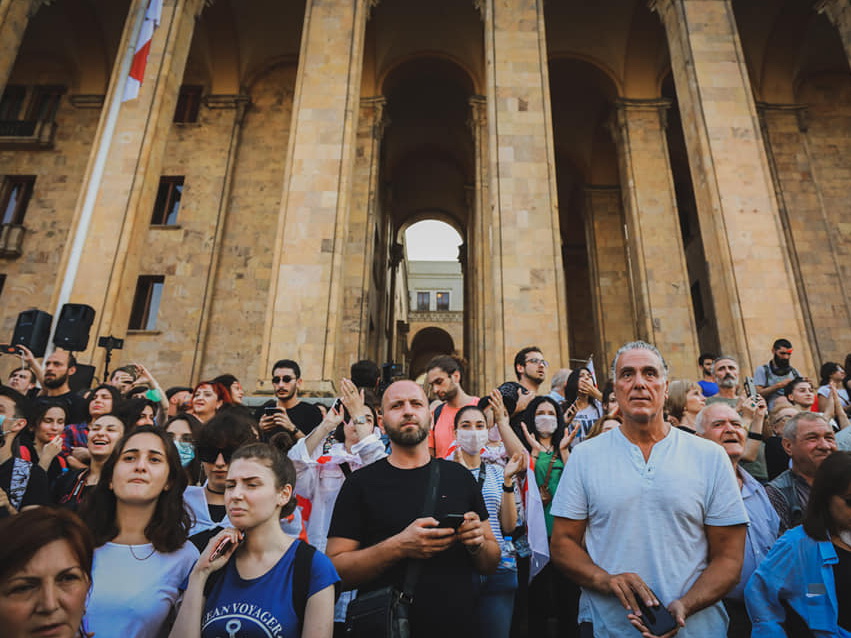 Грузинская оппозиция сегодня намерена провести самую масштабную акцию