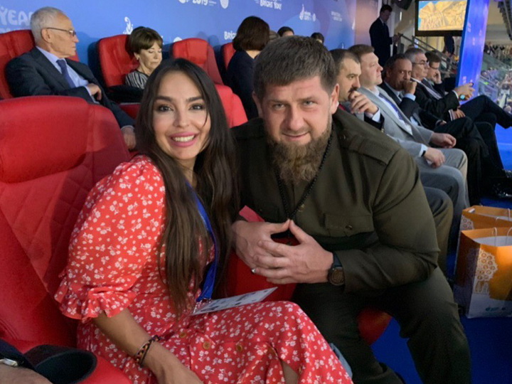 Leyla Əliyeva Çeçenistanın başçısı Ramzan Kadırovla görüşündən danışıb