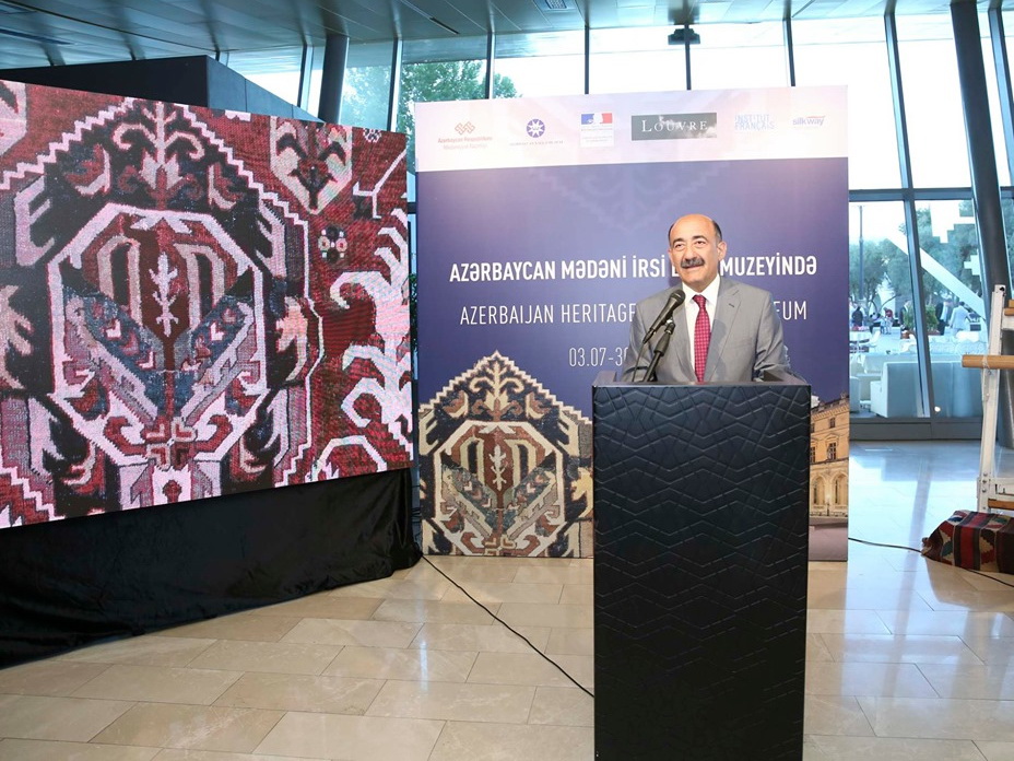 В Баку открылась выставка «Культурное наследие Азербайджана в Луврском музее» - ФОТО