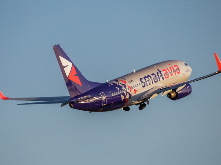 Самолёты Smartavia будут летать из Санкт-Петербурга в Баку