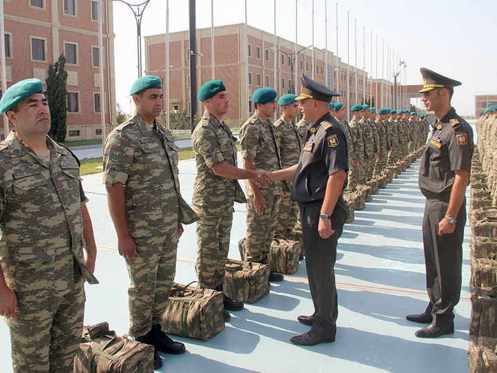 Группа миротворцев из Азербайджана отправилась в Афганистан - ВИДЕО