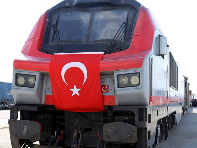 Между Турцией и Грузией запущен первый поезд с экспортными грузами