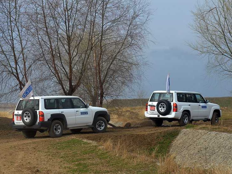 ОБСЕ проведет мониторинг на линии соприкосновения войск