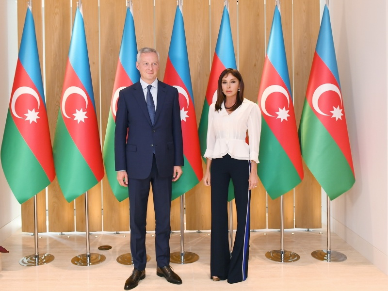 Первый вице-президент Азербайджана Мехрибан Алиева встретилась с министром экономики и финансов Франции - ФОТО