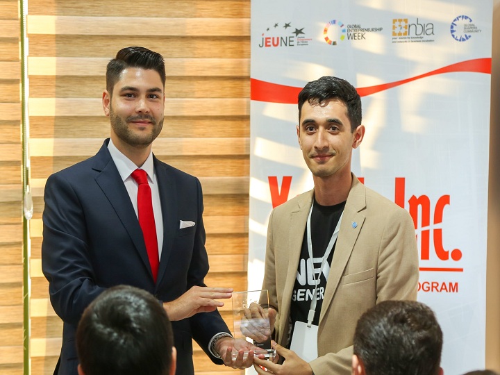 “Youth Inc.” Avropada fəliyyət göstərən təşkilat tərəfindən mükafatlandırılıb - FOTO