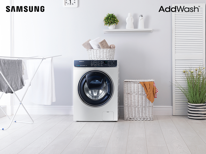 3 причины сказать «Да» стиральной машине Samsung Add Wash