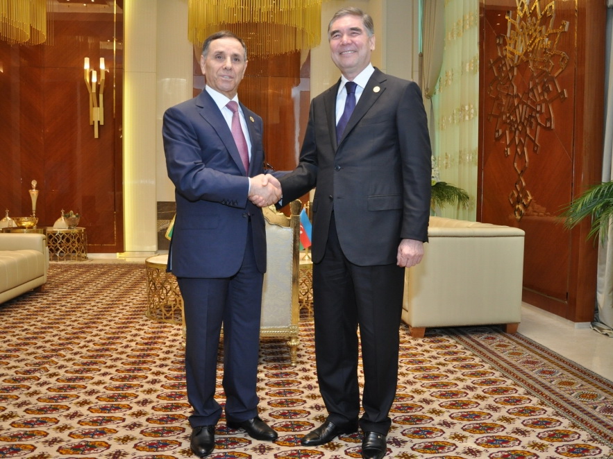 Новруз Мамедов встретился с Президентом Туркменистана Гурбангулы Бердымухамедовым - ФОТО