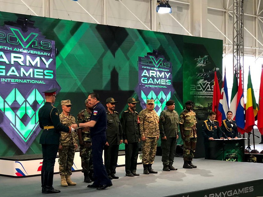 Азербайджанские военнослужащие были награждены на Армейских международных играх-2019 - ВИДЕО