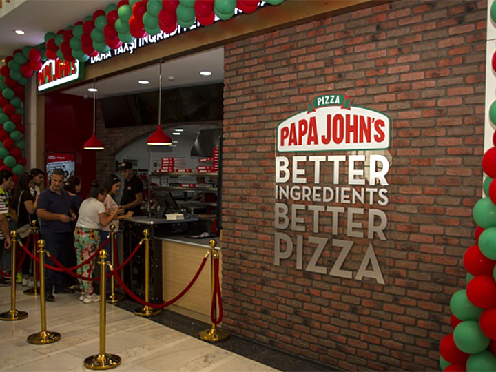 Ресторан популярной сети Papa John’s открылся в ТЦ 28 Mall - ФОТО