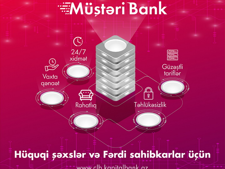 Kapital Bank развивает систему «Клиент – Банк»