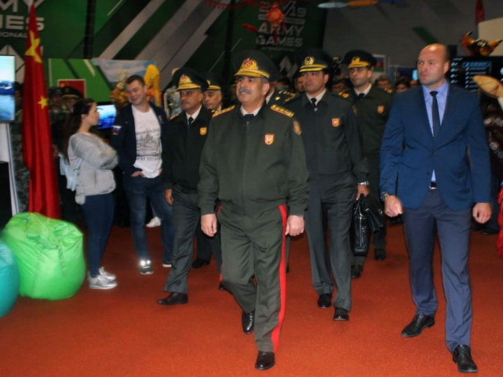 Министр обороны Азербайджана принял участие в церемонии закрытия Армейских международных игр-2019 - ФОТО