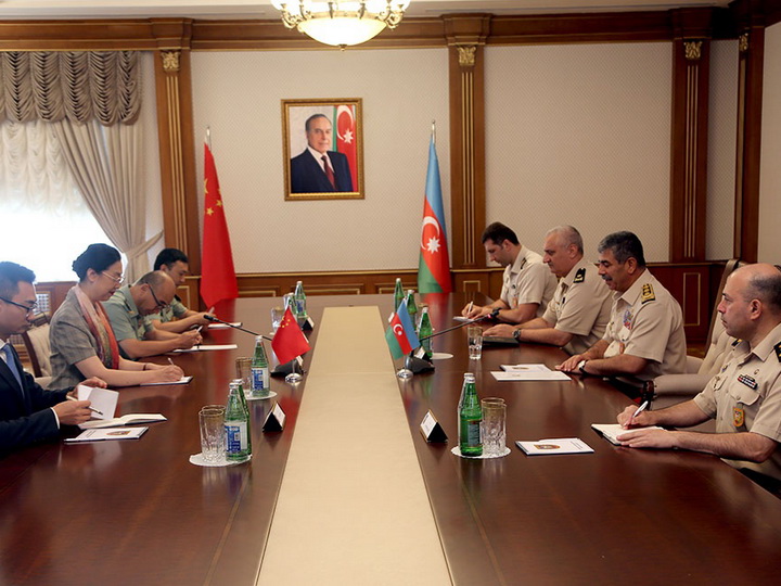 Азербайджан и Китай обсудили военно-техническое сотрудничество - ФОТО