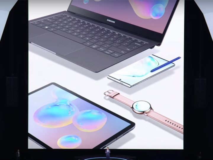 Samsung представил сразу несколько продуктов на церемонии Unpack 2019