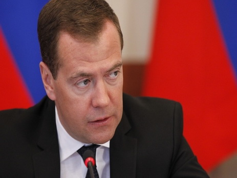 Dmitri Medvedev Azərbaycanın Birinci vitse-prezidentini təbrik edib
