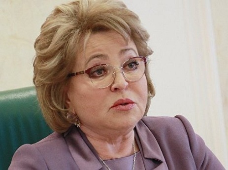 Valentina Matviyenko Mehriban Əliyevanı təbrik edib